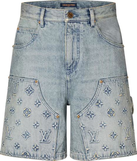 louis vuitton short|louis vuitton jean shorts men.